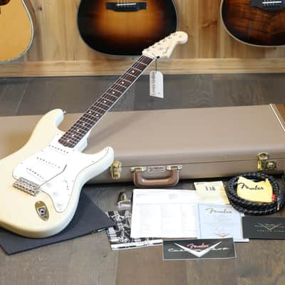 2012 Fender Custom Shop 1960 Stratocaster Electric Guitar Desert Sand NOS + COA OHSC image 1