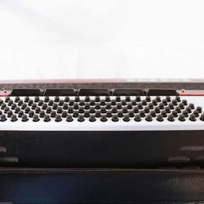 Hohner Student 120 Accordion in Red Pearloid w/ Case image 17