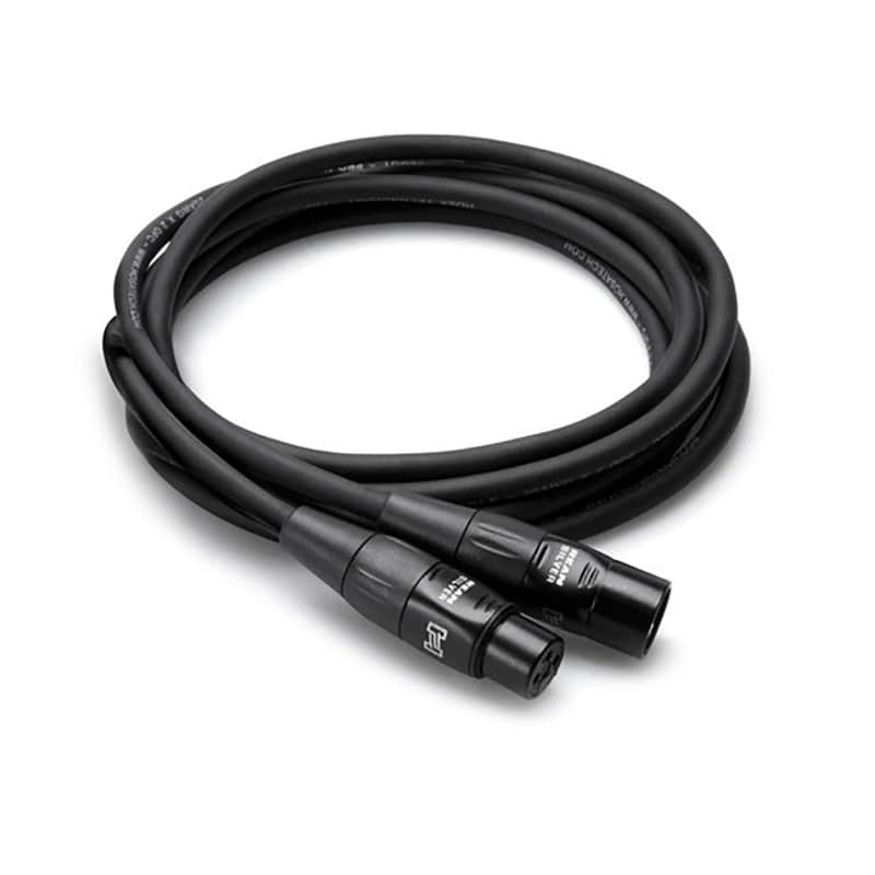 Hosa HMIC-020 REAN XLR3F to XLR3M Pro Mic Cable - 20' image 1