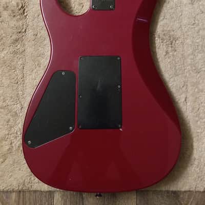 Westone Strat 80's Kahler bridge Burn Red image 6