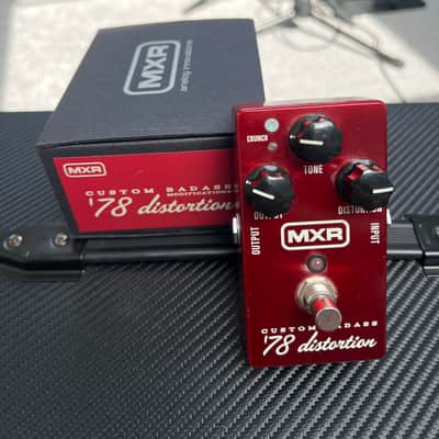 MXR M78 Custom Badass '78 Distortion 2011 - Present - Red image 1
