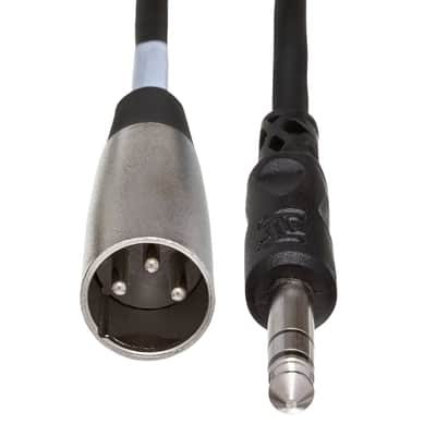 Hosa PXM-105 Unbalanced Interconnect 1/4" TS to XLR3M. 5' image 3