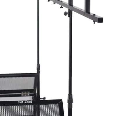 DJ Booth Table Lighting Truss Stand System - Foldable Panel Stage Platform Scrim image 8