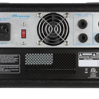 Ampeg Micro VR 200-Watt Compact Solid State Bass Amp Head - Black image 3