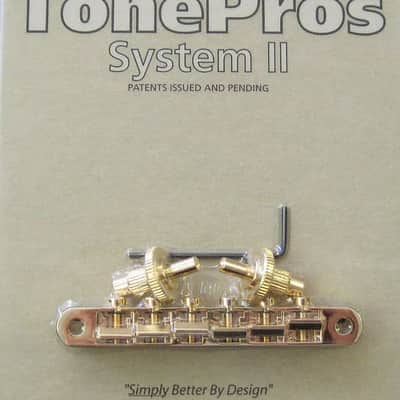 TonePros NVR2-G AVR2 with Standard Nashville Post Tuneomatic Gold