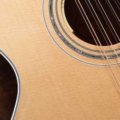 Guild F-512E Sitka/Flamed Maple 12 String Maple Blonde Jumbo Guitar w/LR Baggs Electronics #0556 image 18