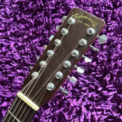 Late 1970s Takamine F-385 12 String Dreadnought Acoustic Guitar (MIJ) image 15