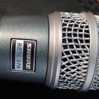 Shure BETA 57A Supercardioid Dynamic Instrument Microphone 1989 - Present - Blue image 4