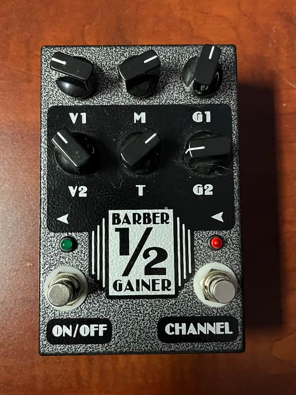 Barber 1/2 Gainer 2000s - Silver/Black image 1