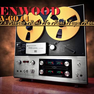 Kenwood KW-6044 💥RAREST💥 Vintage Reel To Reel Tape Recorder image 2