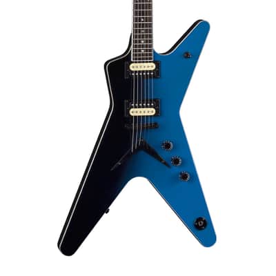 Dean ML 79 Electric Guitar - Black to Blue Fade image 1