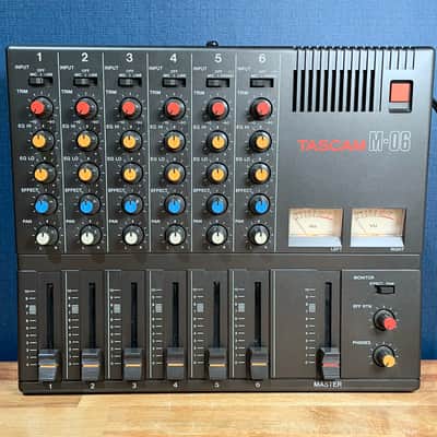 [Excellent] TASCAM M-06 80s 6 Channel Mixer