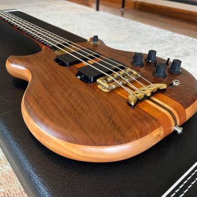 Alembic Stanley Clarke BBSB4 Brown Bass Short Scale 2012 LED's Immaculate image 12