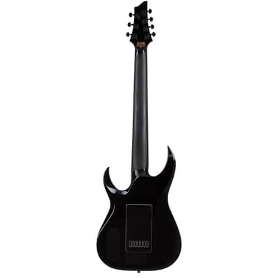 Schecter Sunset-7 ET Red Dawn 7-String Electric Guitar - Gloss Black image 8