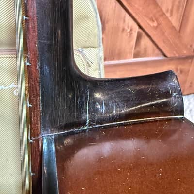 Vintage 1960s Yamaha Nippon Gakki Dynamic S70 Guitar + Padded Case | New Tuners, New Strings, Pro Neck Repair image 11