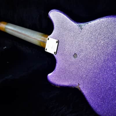 Fender Mustang American Relic Custom  2013 Purple Sparkle HH image 20