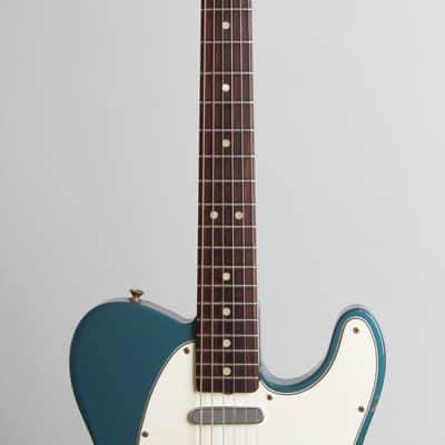 Fender Telecaster with Bigsby Solid Body Electric Guitar (1967), ser. #208507, original black tolex hard shell case. image 8