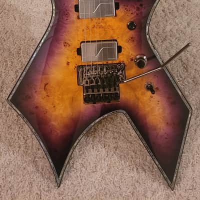 B.C. Rich Warlock Extreme Exotic Purple Haze image 1