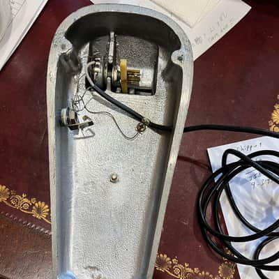 Vintage Schaller Volume Pedal – Late 1950s / Early 1960s – Original Hardwired Cable – Collector Grade image 9