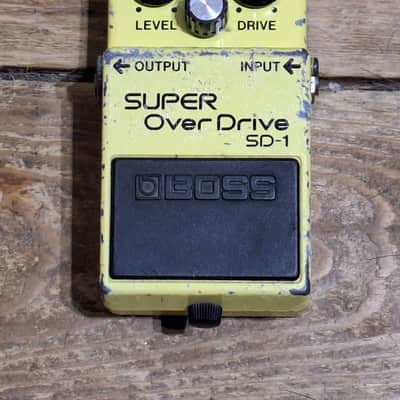 Boss SD-1 Super Overdrive 1981 - 1988 Made In Japan | Reverb