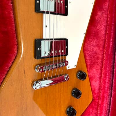 2021 Gibson Explorer Antique Natural w/ Original Hardshell Case – Made in USA image 7