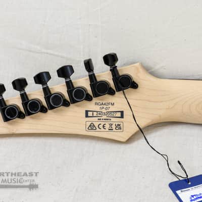 Ibanez RGA42FM - Transparent Gray Flat image 10