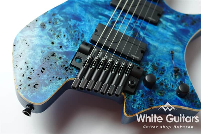 Strandberg Made in Japan Boden J7 Tremolo Custom Poplar Burl/Swamp