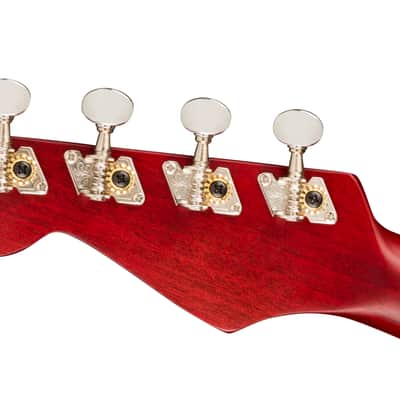 Fender Avalon Tenor Ukulele, Walnut Fingerboard, Cherry image 7