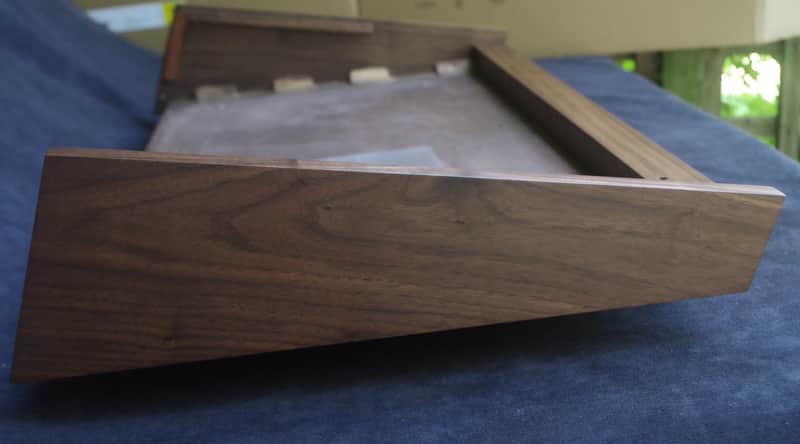 Korg Monopoly Wooden Case Analog Synthesizer Walnut Wood image 1