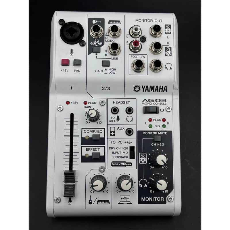 Yamaha AG03 3 Channel Mixer | Reverb UK
