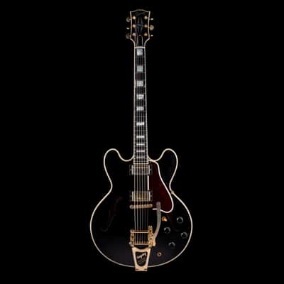 Immagine Pre-Owned 2011 Gibson Custom Shop ES-355 With Bigsby Ebony With OHSC - 2