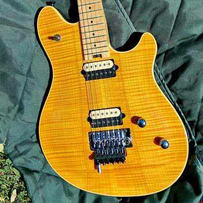 Peavey EVH Wolfgang with Floyd Rose 2004 - Transparent Amber w/paperwork image 11