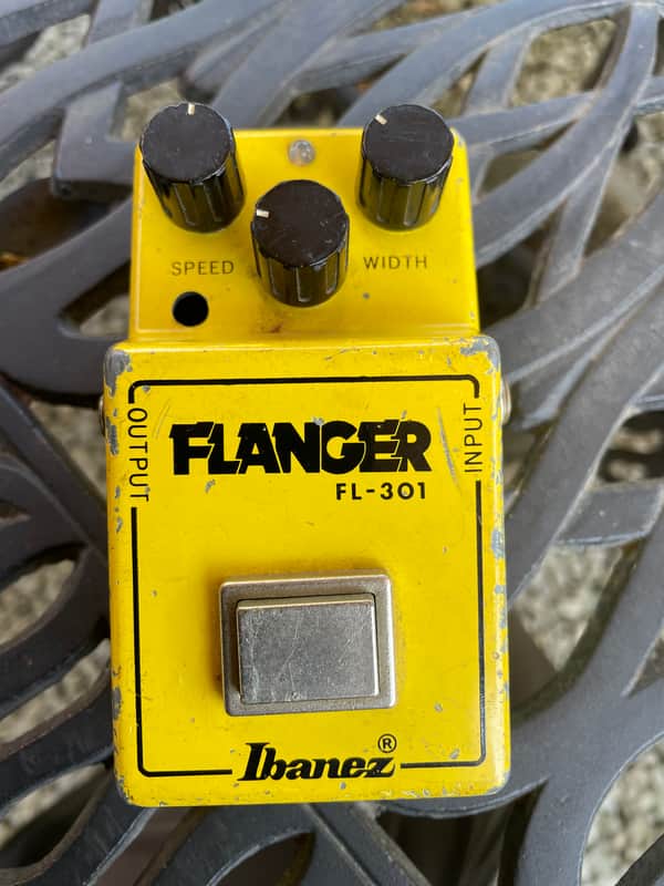 Ibanez FL-301 Flanger 1980s - Yellow image 1