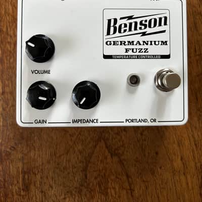 Benson Amps Germanium Fuzz 2021 - Present - Snow White image 1