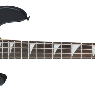Jackson JS Series Concert Bass Minion JS1X, Amaranth Fingerboard, Satin Black image 8