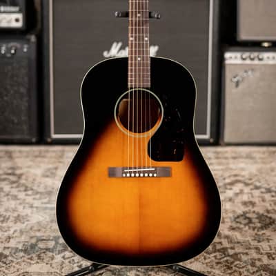Epiphone 1942 Banner J-45 Reissue Acoustic-Electric Guitar - Vintage Sunburst with Hardshell Case image 3