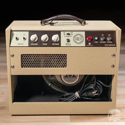 Magnatone Starlite Reverb 8W 1x10" Class A Combo Amp – Blonde w/ Oxblood image 6