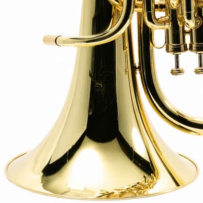 King 623 'Diplomat' Student Bb Baritone Horn in Clear Lacquer SN 662125 image 13