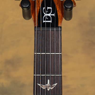 2012 PRS DGT Custom Color Blue Green Fade 10 Top Birds image 5