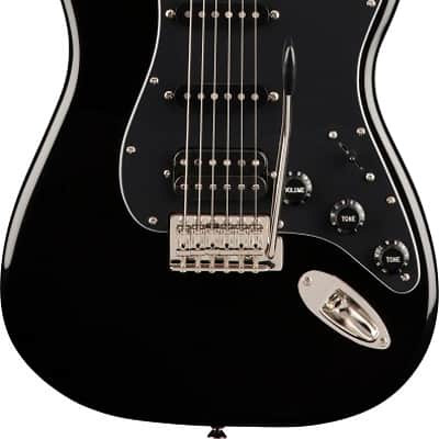 Squier Classic Vibe '70s Stratocaster HSS Electric Guitar Maple FB, Black image 2