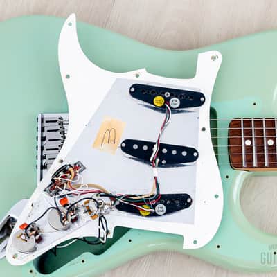 1992 Fender Yngwie Malmsteen Stratocaster USA Sonic Blue, Near-Mint w/ Case image 20