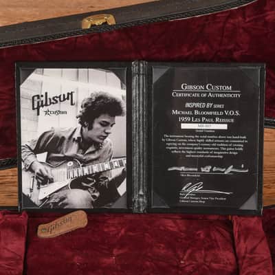 Gibson Custom Mike Bloomfield Les Paul VOS Sunburst 2009 image 10