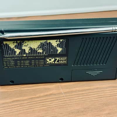 dnt World Receiver Rare Vintage Portable Radio Working 9-Band FM MW LW Warranty image 13