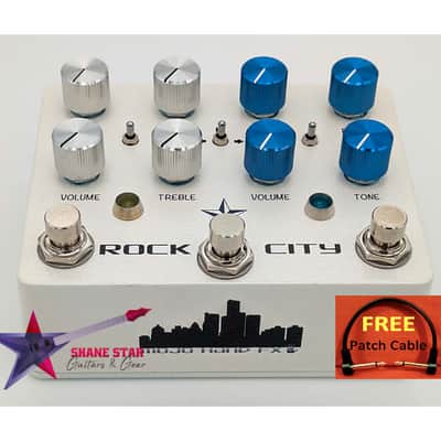 Mojo Hand FX Rock City(WATCHLIST OFFER)DUAL OVERDRIVE "Pozze" Switching System, Series/Parallel Order Switching, Left & Right Circuits Compliment Each Other image 2