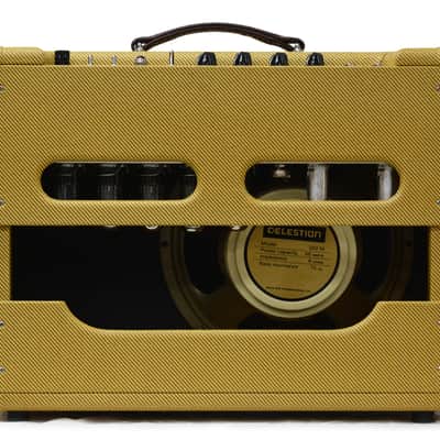 Achillies Master Volume 28 - 14 Watt Apollo Quad 1x12" G12M Creamback Combo Lacquered Tweed image 3