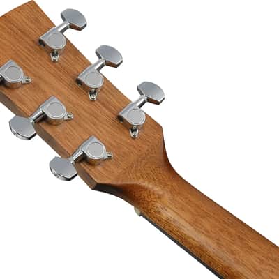 Ibanez PN2WS Parlor Acoustic Guitar, Siris Top, Open Pore Brown image 5