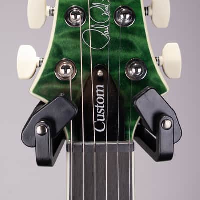 PRS SE Custom 24 Quilt Electric Guitar - Teal Black image 6