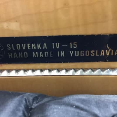 A Beautiful Melodija Four Row Button Box Accordion in it's Original Case image 11