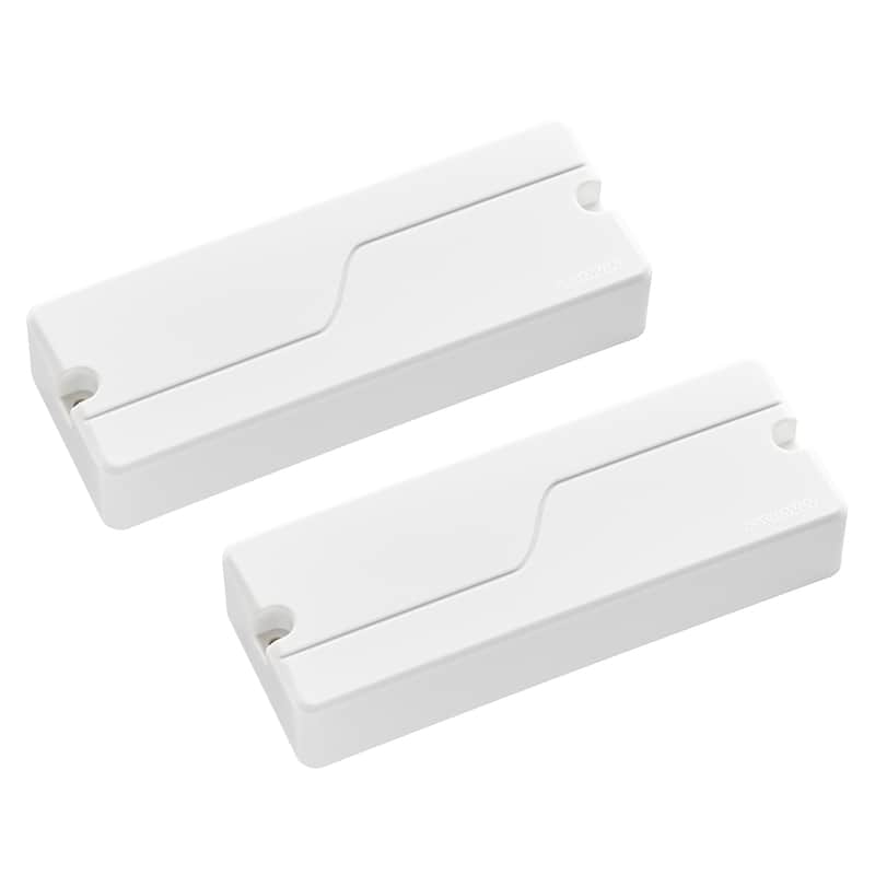 Fishman PRF-MS8-TW2 Fluence Signature Series Tosin Abasi 8-String Pickup Set, White (soapbar mount) image 1