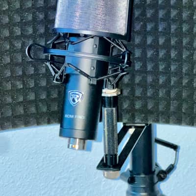 Rockville Pro Recording Studio Microphone+Isolation Shield+Mount+Filter+Stand image 1